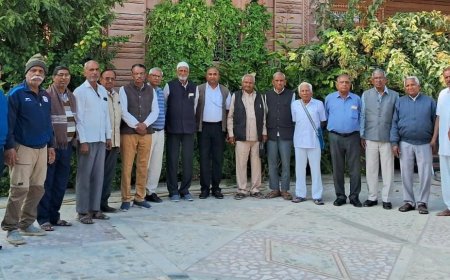 बाली पेंशनर उप शाखा की बैठक में विभिन्न कार्यक्रमों की जानकारी दी 9 मार्च को ब्लाक स्तर पर होगा अधिवेशन 