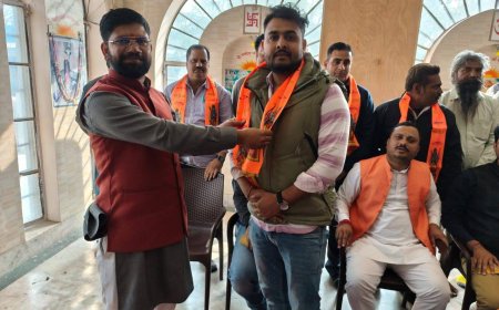 गौरव सोनी बने रामगढ़ बजरंग दल के संयोजक