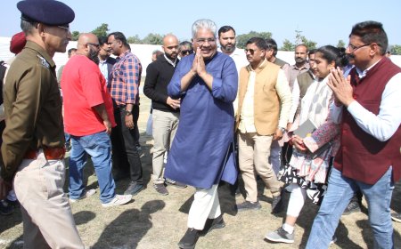 केंद्रीय मंत्री ने किया 'अलवर टाइगर मैराथन' के रूट का निरीक्षण कर व्यवस्थाओं का लिया जायजा