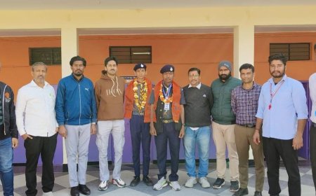 फालना नोबेल स्कूल के छात्र ने जंबूरी में लिया भाग