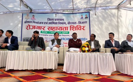 जिला कलेक्टर ने किया रोजगार मेले का निरीक्षण: 748 युवाओं को मिला रोजगार