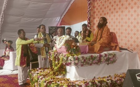 कलश यात्रा से खाटू श्याम उत्सव शुरु, शिव पुराण कथा का शुभारम्भ