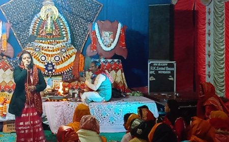 मेरी लगी श्याम संग प्रीत ये दुनिया क्या जान, देवती में श्याम जागरण में भजनों पर झूमे श्रोता