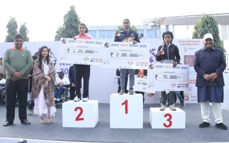 अलवर टाइगर मैराथन’ उत्साह एवं उमंग के साथ दौड़े हजारों एथलीट