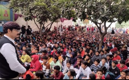 इंजीनियर्स पॉइंट के टैलेंट सर्च एग्जाम में परीक्षार्थियों का महाकुम्भ