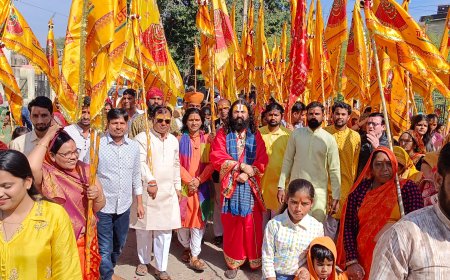 चिराना में निशान यात्रा के साथ दो दिवसीय पंचम श्री श्याम महोत्सव शुरू