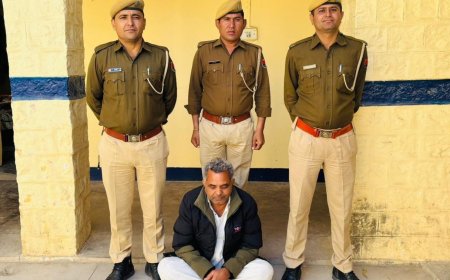 अवैध मादक पदार्थों के विरुद्ध बड़ी कार्रवाई:17 किलो डोडा पोस्त और अफीम का दूध ज़ब्त, तस्कर गिरफ्तार