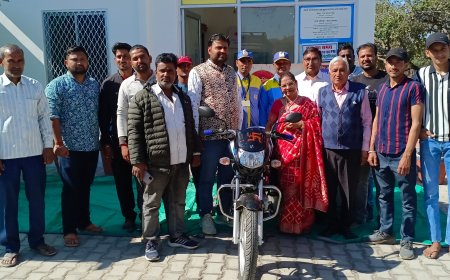 फ्यूलिंग के महाउत्सव में पारीक ने जीती बाइक