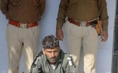 आत्म हत्या के दुष्प्रेरण के मामले में फरार आरोपी गिरफ्तार