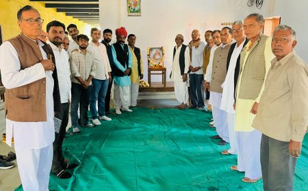 गुढ़ागौड़जी में  महाराजा सूरजमल जी की मनाई जयंती