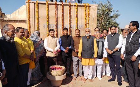 भरतपुर स्थापना दिवस के प्रथम दिन पुष्पांजलि एवं प्रबुद्वजन संगोष्ठी का हुआ आयोजन