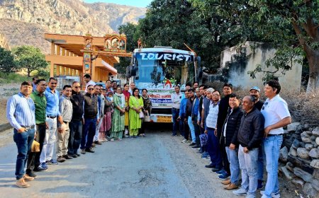 लोहार्गल और भोजनगर में किया वनौषधि भ्रमण