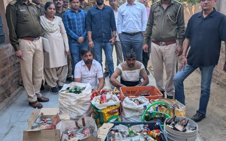 आबकारी विभाग ने कार्यवाही कर 25 पेटी शराब बरामद की
