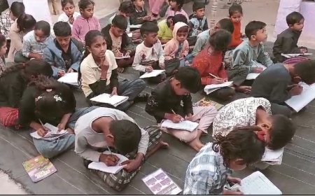 मेवात उत्थान समिति  द्वारा गोविन्दगढ़ क्षेत्र में गांवो के कमजोर बच्चों को दी रही संस्कारवान शिक्षा और कोचिंग