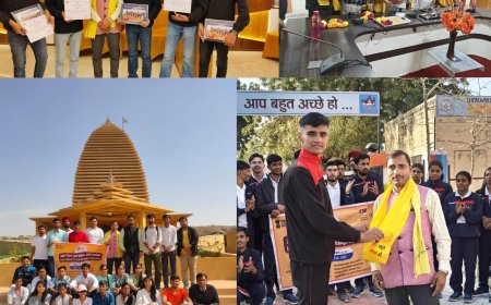 इंटर डिस्ट्रिक्ट यूथ एक्सचेंज प्रोग्राम में बाड़मेर के ग्रामीण परिवेश का किया अवलोकन