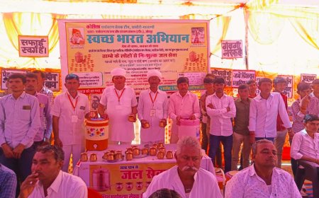 विद्यार्थियों के आशीर्वाद समारोह में पर्यावरण सेवकों ने दिया पर्यावरण संरक्षण का संदेश