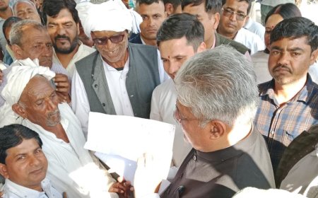 सोडावास को पंचायत समिति बनाने की मांग को लेकर केंद्रीय मंत्री भूपेंद्र यादव को दिया ज्ञापन