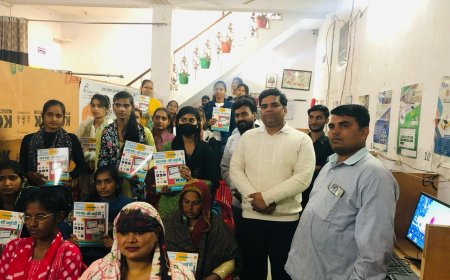 मुख्यमंत्री नारी शक्ति प्रशिक्षण एवं कौशल संवर्धन योजना में 38 छात्राओं का हुआ निशुल्क प्रवेश