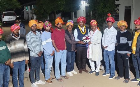 जिला सचिव बनाने पर कांग्रेसियों ने विधायक मांगेलाल मीना का जताया आभार