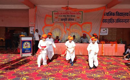 देवरिया स्कूल में जागृति आंगन एक्सपोजर विजिट