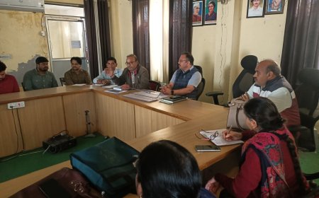 मिशन आकाश अभियान और टीबी मुक्त ग्राम पंचायत अभियान के बारे में एसडीएम की अध्यक्षता में कार्यशाला का हुआ आयोजन