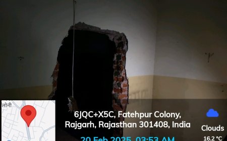 कस्बे में असामाजिक तत्वों का विचरण,  दीवार तोड कर किया दुकान पर कब्जा करने का प्रयास