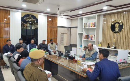 जिला स्तरीय परीक्षा संचालन समिति की बैठक आयोजित, रीट परीक्षा की तैयारियों हेतु दिए निर्देश