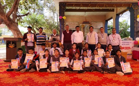 जागृति आंगन कार्यक्रम के तहत कक्षा 9 से 12 वीं तक के रुपवास, बयाना, भुसावर एवं वैर के 180 विधार्थियों की एक्सपोजर विजिट का आयोजन