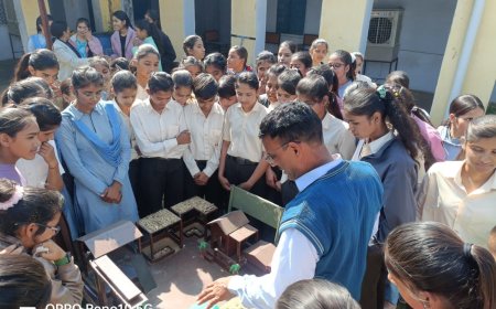 श्री कृष्णा स्कूल कांवट के विद्यार्थियों ने किया शैक्षणिक भ्रमण