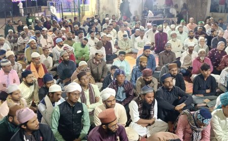 उर्स में अकीदतमंदों का उमड़ा हुजूम,  बेहतरीन कल के लिए आज करें संघर्ष  - फाजिल आशरफी