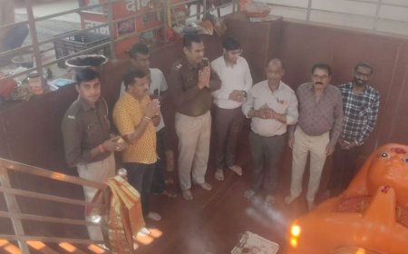 कारोई स्थित सांवरिया हनुमान जी के पांचवे पाटोउत्सव व तीन दिवसीय भव्य मेले के आयोजन के लिए हुई बैठक