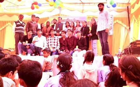 नौगांवा प्रतिभा सम्मान एवं विदाई समारोह का हुआ आयोजन