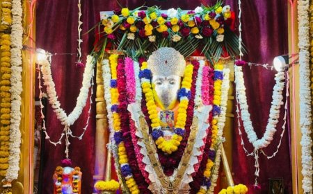 बालाजी मंदिर का द्वितीय वार्षिकोत्सव धूमधाम से मनाया