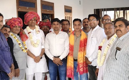 भारतीय खंडेलवाल वैश्य समाज, प्रधानमंत्री के आगमन पर किया स्वागत