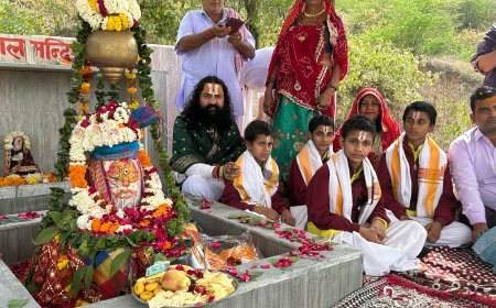 रामपुरा में वीर हनुमान मंदिर में महाकाल का अभिषेक संपन्न