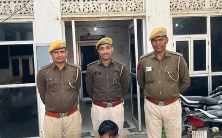 नौगावा थाना की पुलिस ने ऑनलाइन ठगी करने वाला आरोपी किया गिरफ्तार
