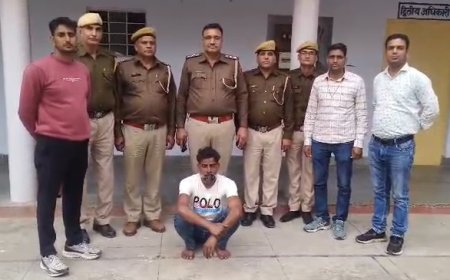 गो तस्करी के मामले में फरार ईनामी गौतस्कर गिरफ्तार