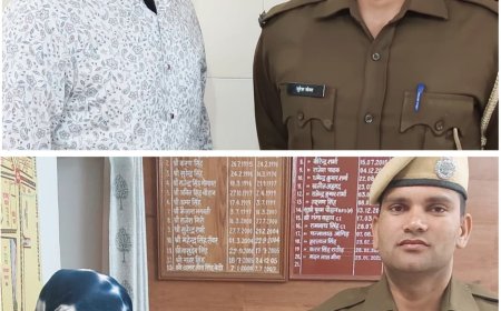 भरतपुर पुलिस की त्वरित कार्यवाही: साइबर ठगी से गई लाखों की राशि पीड़ितों को को वापस दिलाई