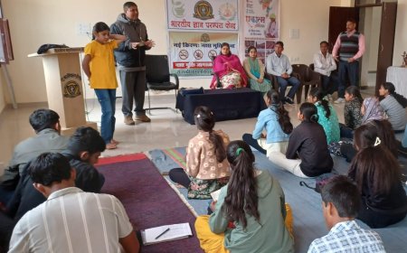 नई किरण नशा मुक्ति कार्यशाला एवं भारतीय ज्ञान परंपरा कार्यक्रम का हुआ आयोजन