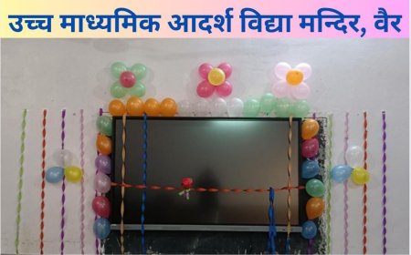 डिजिटल स्मार्ट बोर्ड का विधिवत रुप से हुआ उद्घाटन