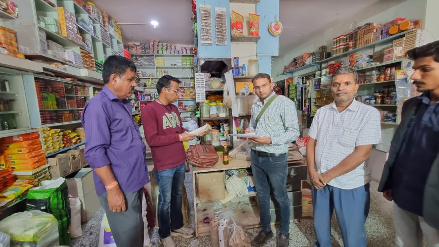 शुद्ध आहार मिलावट पर वार अभियान के तहत कार्रवाई जारी:  जावाल में खाद्य पदार्थों के लिए नमूने