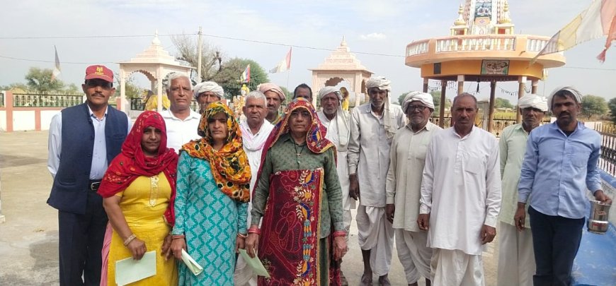 दर्जनों गांव में संगीतमय श्रीराम कथा को लेकर घर-घर बांटे पीले चावल,  महिलाओं द्वारा निकाली जाएगी ऐतिहासिक कलश यात्रा