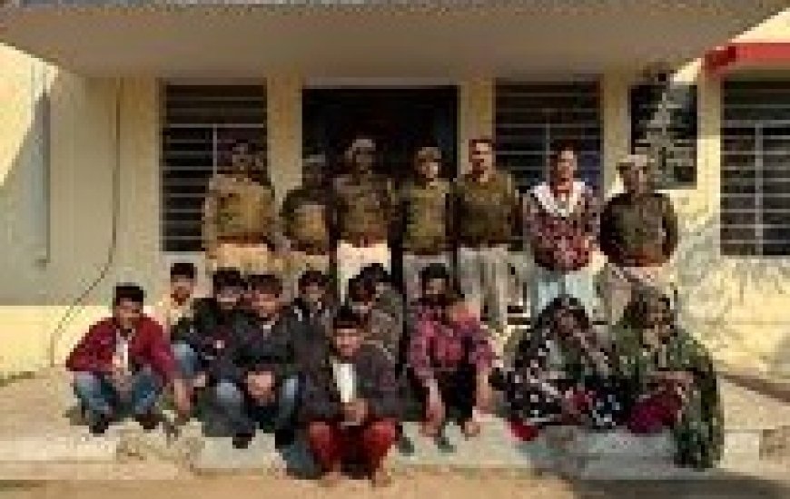 पुलिस की 64 टीमों ने 289 जगहों पर दबिश देकर एक ही दिन में पकड़े 117 बदमाश