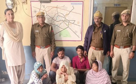 वागेश्वर धाम व प्रसिद्ध धार्मिक मेलों -उत्सवों से सोने-चांदी के जेवरात चुराने वाले शातिर अन्तर्राज्जीय गिरोह का पर्दाफाश:  3 महिला  2 पुरूषों सहित 5 गिरफ्तार