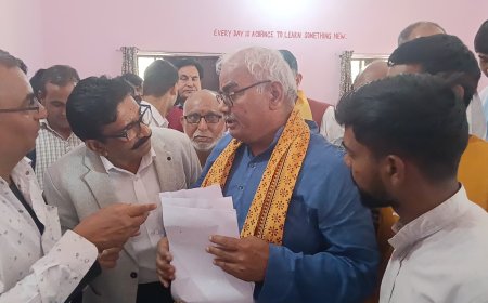 बागोरा के राजकीय उच्च माध्यमिक विद्यालय में विज्ञान संकाय शुरू करवाने की मांग, शिक्षा मंत्री को सोंपा ज्ञापन