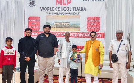 एमएलपी वर्ल्ड स्कूल में धूमधाम से आयोजित हुआ एनुअल रिजल्ट्स डे एवं प्राइज डिस्ट्रीब्यूशन प्रोग्राम