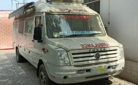 2 साल 6 माह से खड़ी 50 लाख की मोबाइल मेडिकल यूनिट बिना चले ही दम तोड़ने की कगार पर