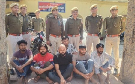 सैनी समाज के रामगढ़ पूर्व अध्यक्ष व प्रॉपर्टी डीलर के साथ मारपीट करने वाले 6 आरोपी गिरफ्तार