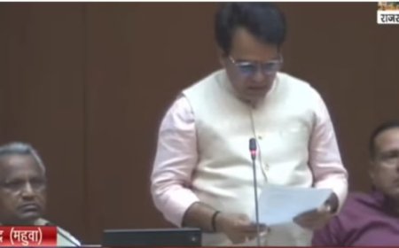 महुवाविधायक राजेंद्र मीणा ने विधानसभा में तृतीय श्रेणी शिक्षकों के ट्रांसफर व शिक्षा विभाग की मांगों को लेकर उठाया मामला