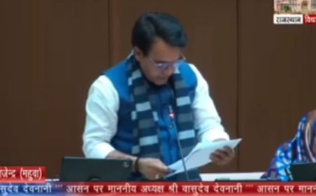 विधायक राजेंद्र मीणा ने आंगनबाड़ी कार्यकर्ताओं की मांगों व केंद्रों पर सुविधाओं सहित पोषाहार वितरण में की गई गड़बड़ियों को लेकर विधानसभा में उठाया मामला